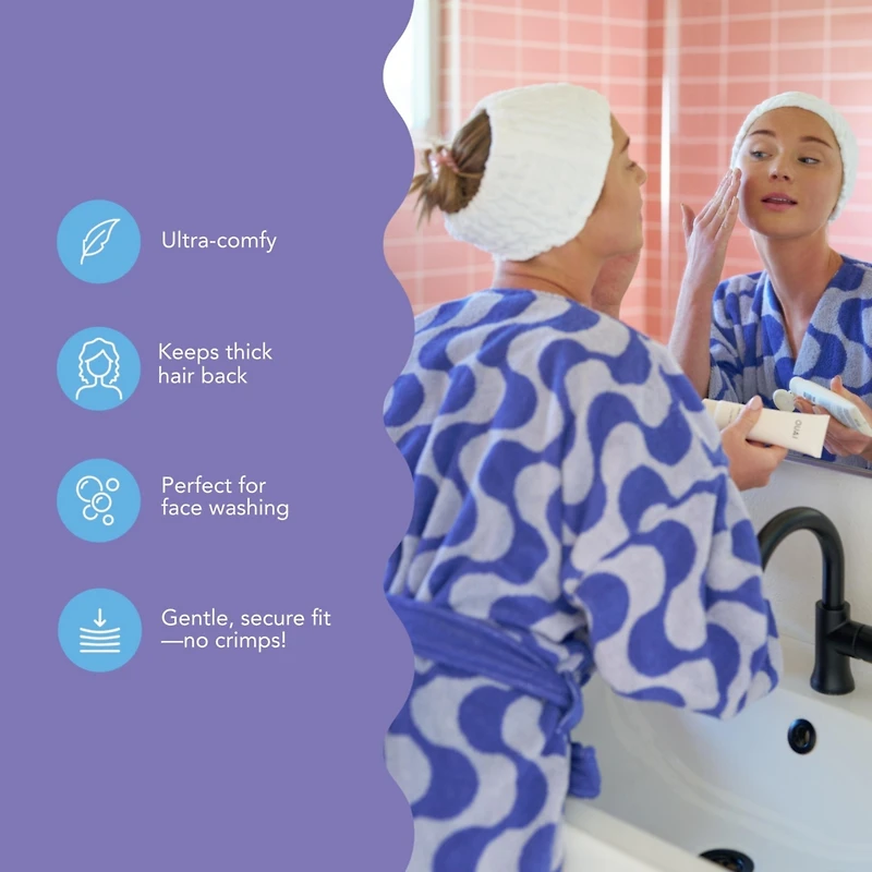 Cotton Turbie Band 4 Pack (Ocean Breeze)