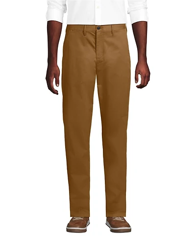 Lands' End Men's Travel Kit Comfort Waist Classic Fit Chino Pant