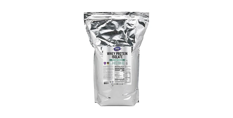 Now Foods Whey Protein Isolate, Unflavored , 10lb