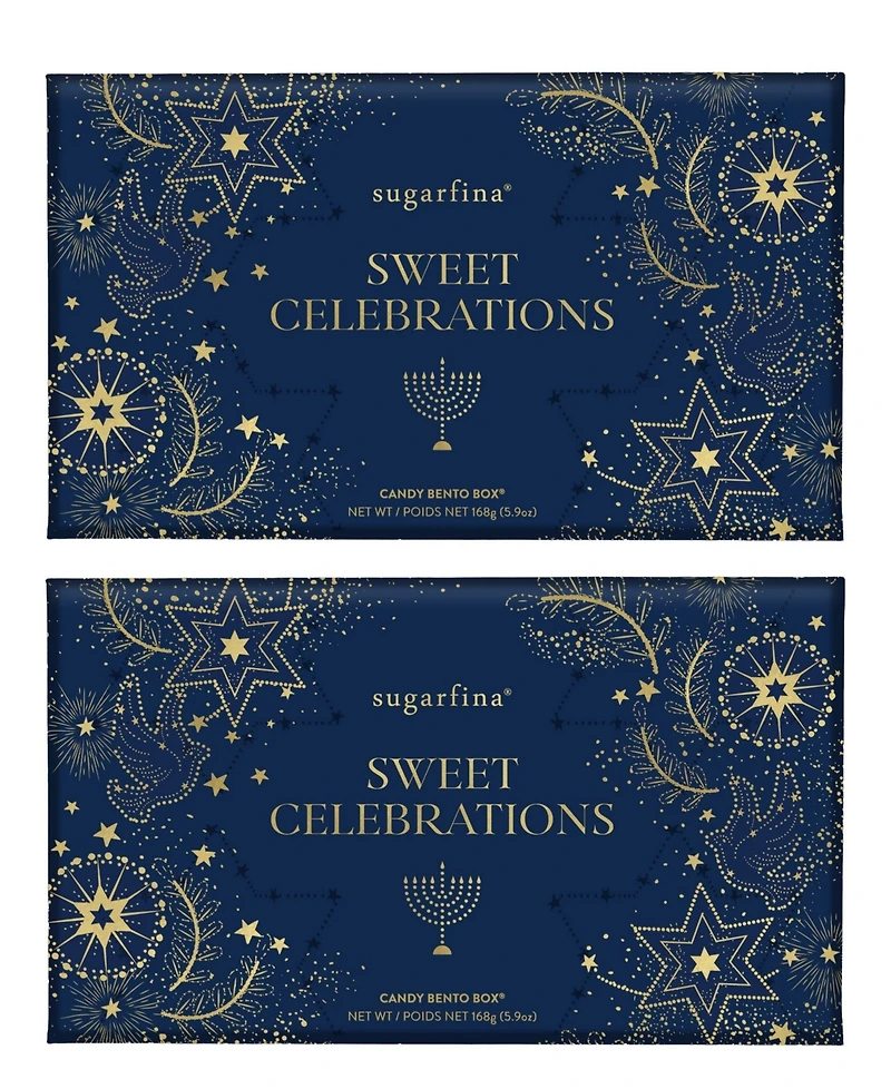 Sugarfina Hanukkah Bento Candy Box Duo, 2 Piece