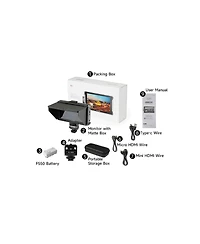 Viltrox Dc-550 Pro 5.5" Full Hd Touchscreen Portable Monitor, Supports 4K Hdmi