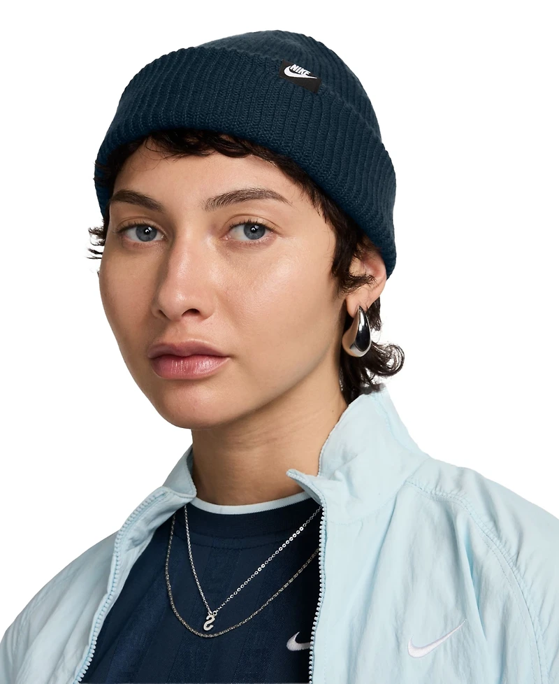 Nike Men's Gray Futura Terra Cuffed Knit Hat