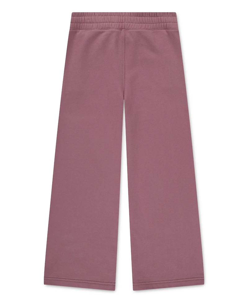 abercrombie kids Girls Essential Fleece Wide-Leg Pants