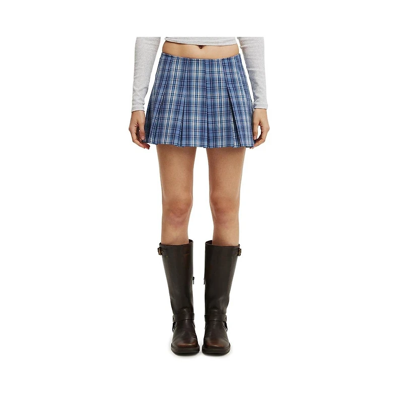 Cotton On Women's Mae Pleated Mini Skirt