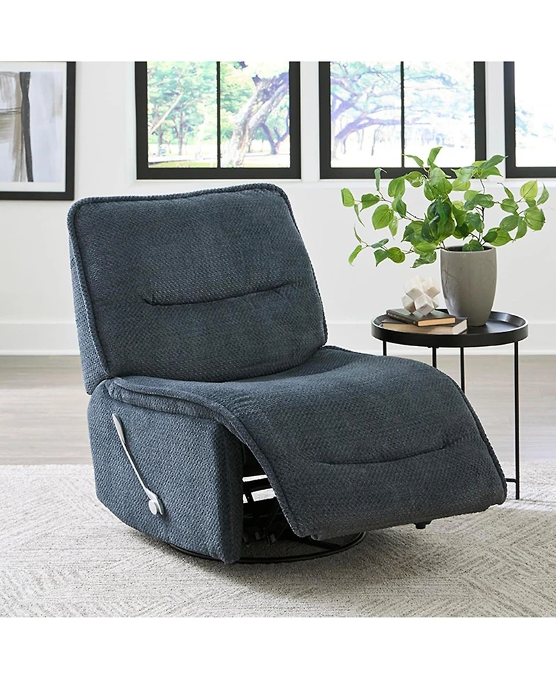 Parker Living Leo - Midnight Blue Armless Recliner