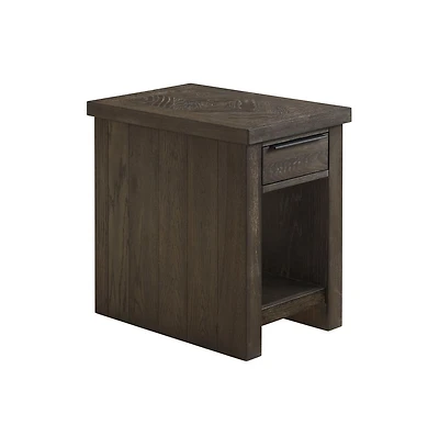Intercon 16 x 24 Chairside Table in Reclaimed Chevron