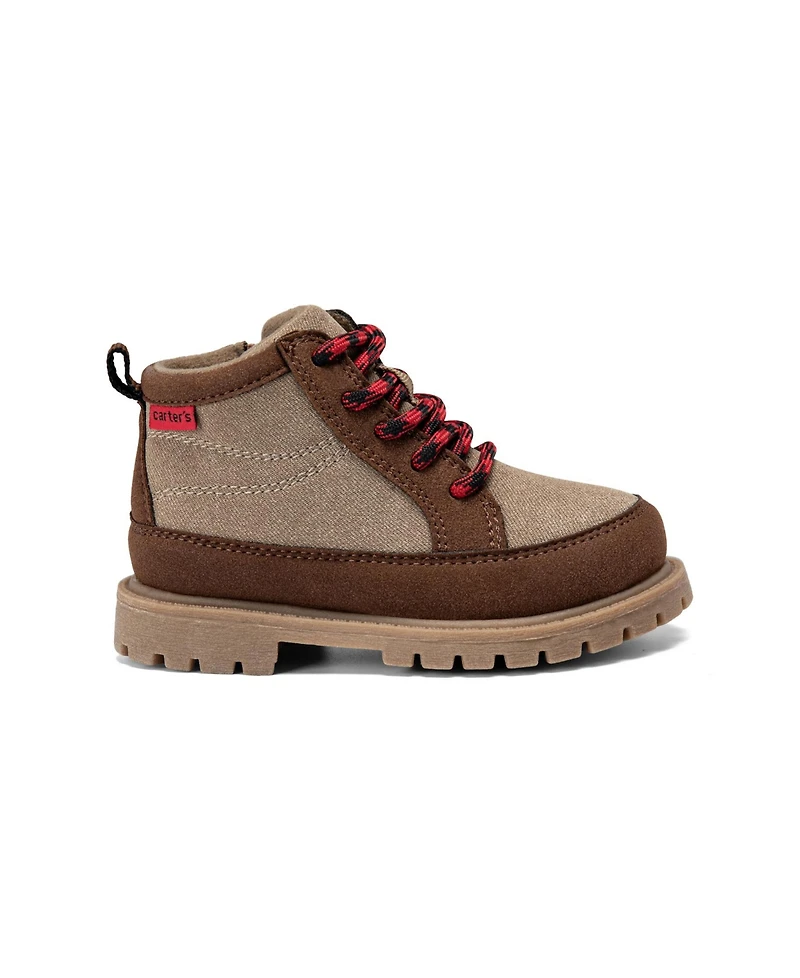 Carter's 4-12 Wolf Lace-Up Boots