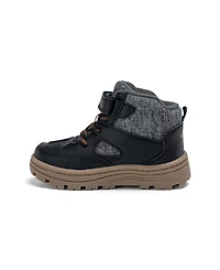 Carter's 4-12 Ilker Hook and Loop Closure Lace-Up Boots