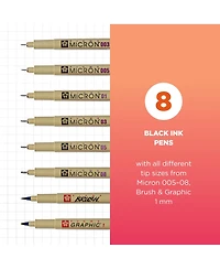 Sakura Koi Sakura Brush Pen Set, Multicolor, 48-Piece