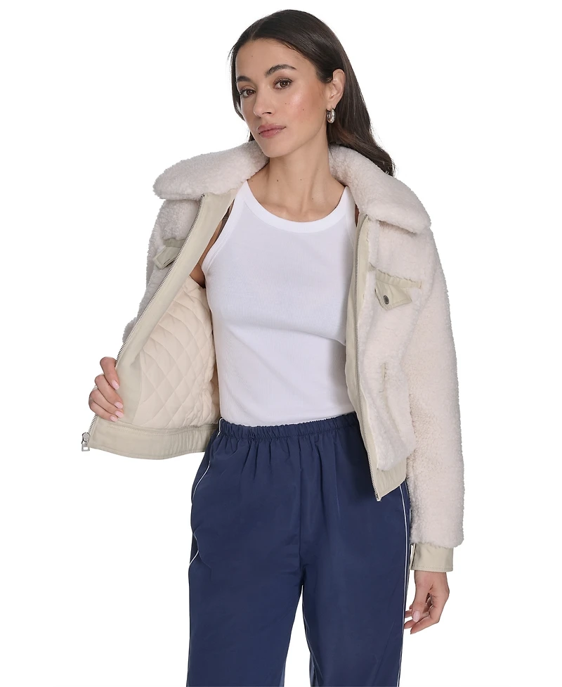 Levi's Women's Regular Sherpa Bomber Jacket