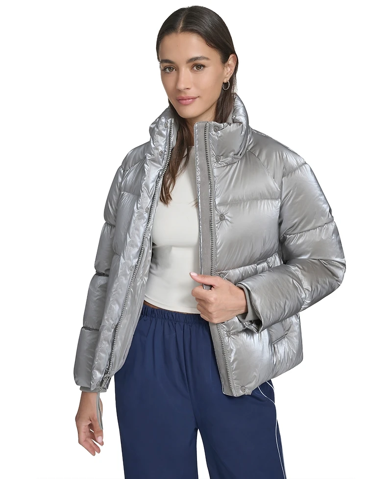 Levi's Women's Regular Quilted Hooded Puffer Jacket