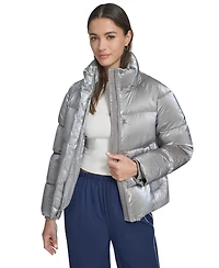 Levi's Women's Regular Quilted Hooded Puffer Jacket