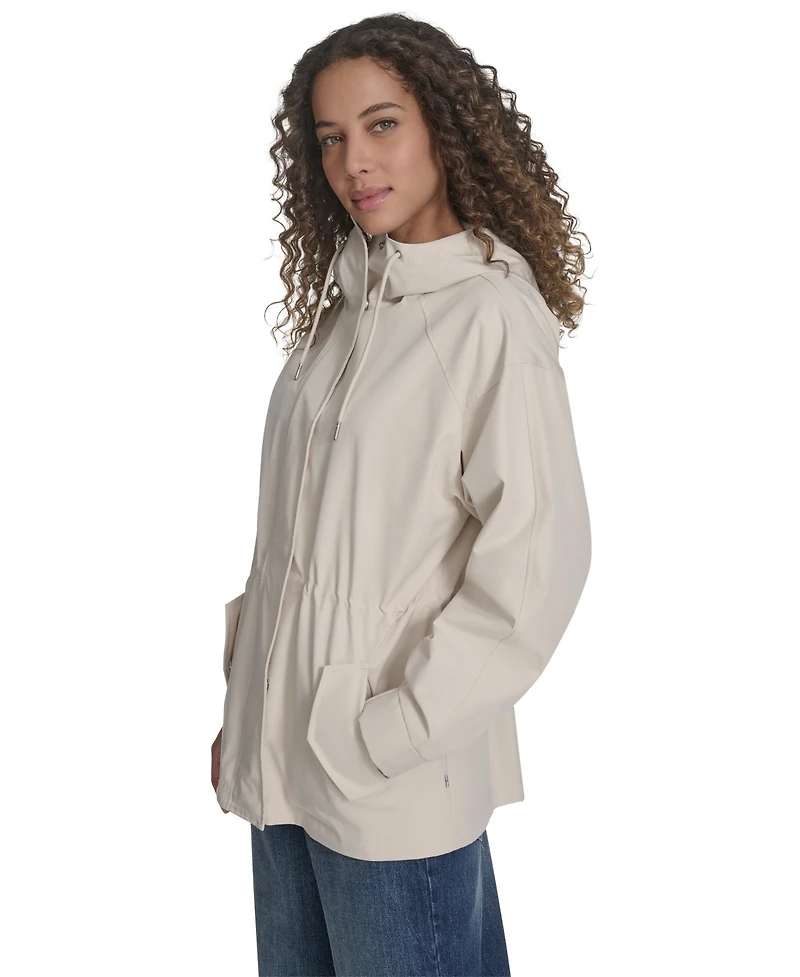 Levi's Women's Regular Raglan Sleeve Rain Parka Jacket