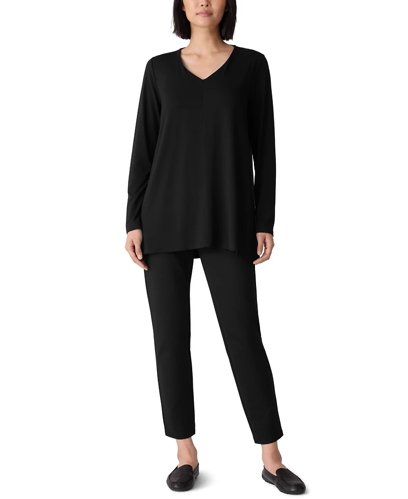 Eileen Fisher Women's V-Neck Tunic Top