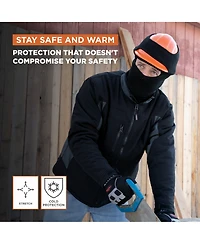 RefrigiWear Men's Hard Hat Balaclava - Insulated Winter Head Cover for Extreme Cold Protection