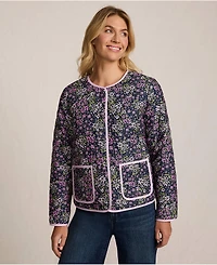 Lands' End Women's Quilted Reversible Jacket