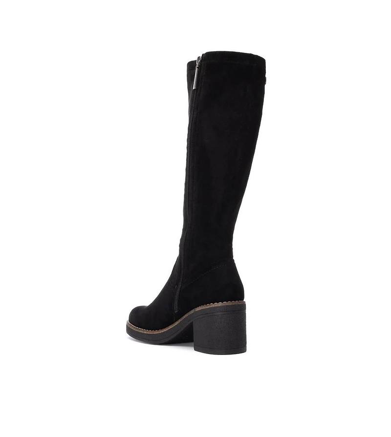 Xti Women's Suede Tall Boots Refresh Collection By Xti