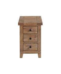 Intercon Chairside Table, 16x24 in Sandwash