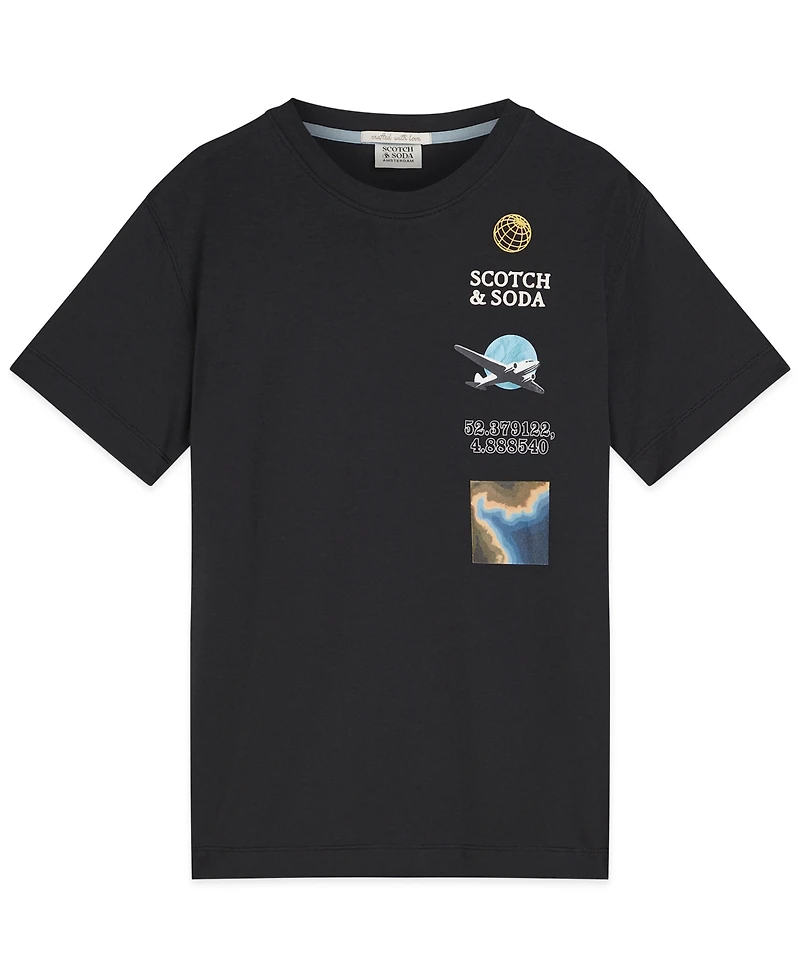 Scotch & Soda Boys 8-16 Graphic Print T-Shirt