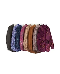 Woman Within Women's Soft Sueded Moleskin Shirt