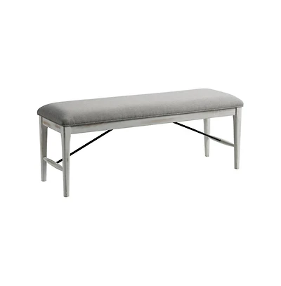 Intercon 50"" Backless Bench in Weathered White