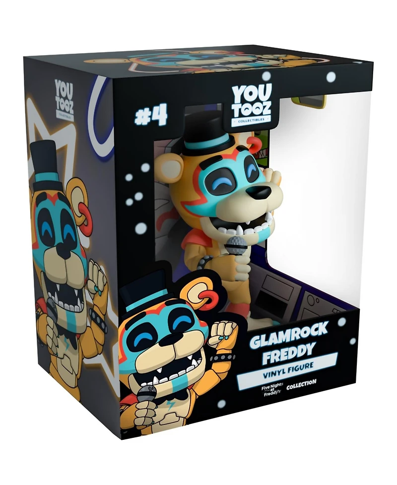 Youtooz Fnaf Collection Glamrock Freddy Vinyl Figure