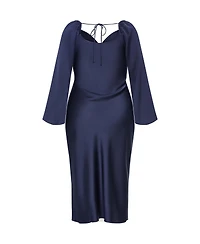 City Chic Women's Adelina Long Sleeve Dress