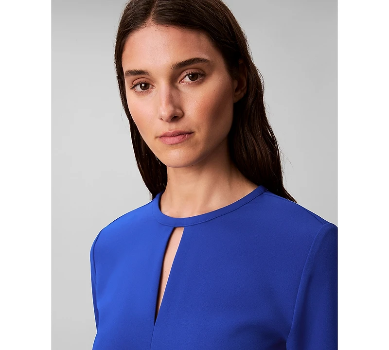 Calvin Klein Women's Tailored Long Sleeve Mini Dress
