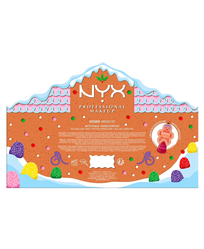 Nyx Professional Makeup 3-Pc. Holiday Smushy Lip Balm Gift Set