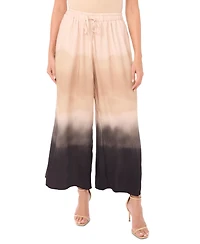 Vince Camuto Women's Gathered Tie-Dye Wide-Leg Pants
