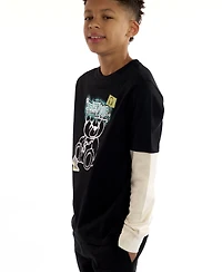 Sovereign Code Boys 5-20 Harper Twofer Graphic Layered T-Shirt