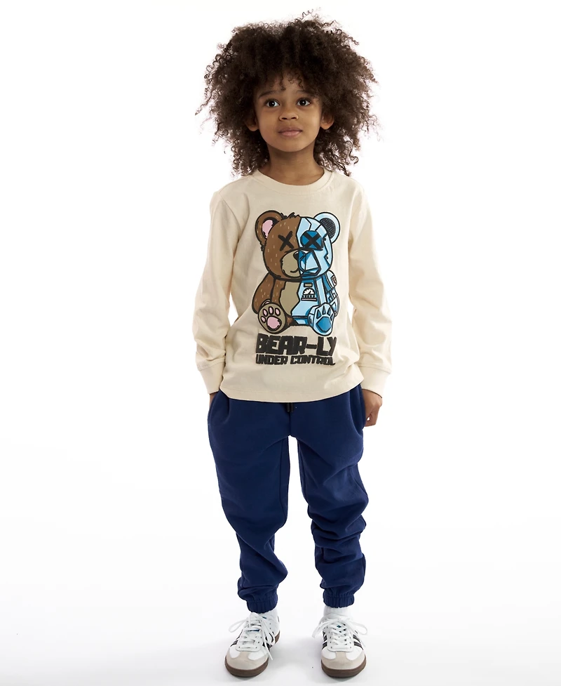 Sovereign Code Boys 2T-7 3-Piece T-Shirt, Vest and Joggers Set