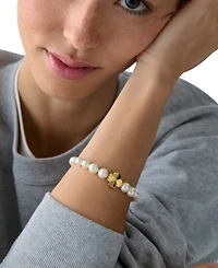 kate spade new york Imitation Pearl Flower Bracelet