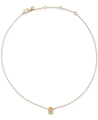 kate spade new york Cubic Zirconia Happy Fry-Day Pendant Necklace