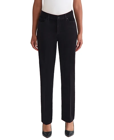 Jones New York Women's Fly Front Lexington Straight Jeans