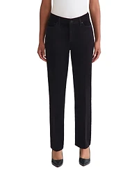 Jones New York Women's Fly Front Lexington Straight Jeans