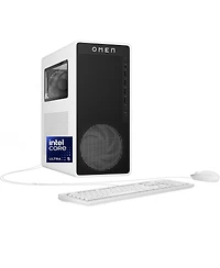 Hp Omen 16L TG03-0120 Gaming Desktop Computer, Intel Core Ultra 5 225F 3.3GHz, 16GB Ram, 1TB Ssd, Nvidia GeForce Rtx 5060 8GB, Windows 11 Home, Snow
