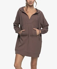 Felina Women's Regular Kimora French Terry Sweatshirt Hoodie