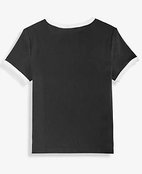 Epic Threads Little & Big Girls Rib Baby Tee, Exclusively at Macy's