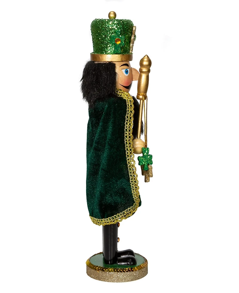 Kurt Adler 15-Inch Irish Nutcracker with Cape