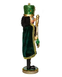 Kurt Adler 15-Inch Irish Nutcracker with Cape