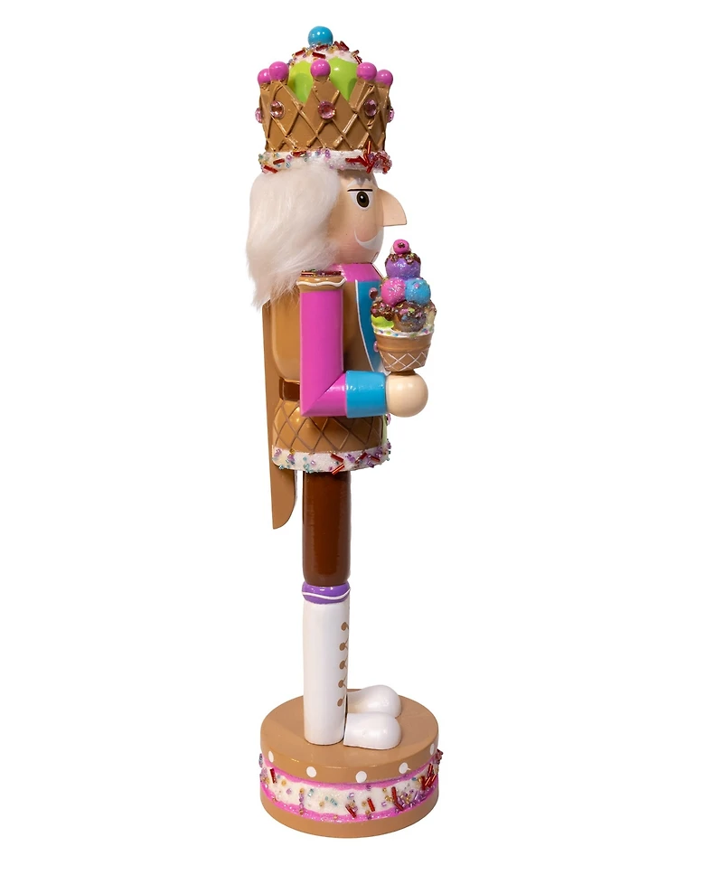 Kurt Adler 15-Inch Ice Cream Nutcracker
