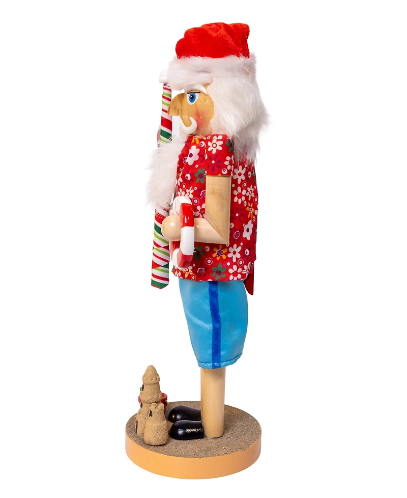 Kurt Adler 15-Inch Beach Santa Nutcracker