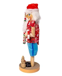 Kurt Adler 15-Inch Beach Santa Nutcracker