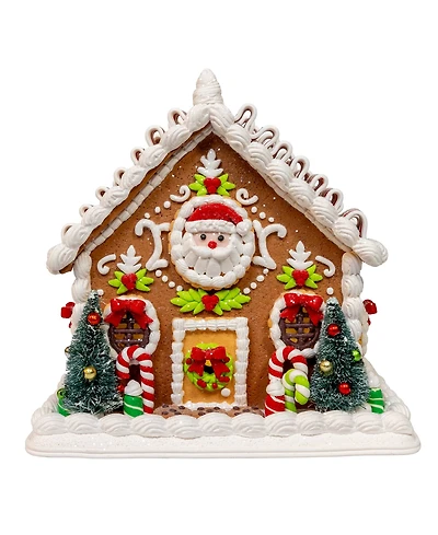 Kurt Adler 9-Inch Battery Operated Gingerbread House