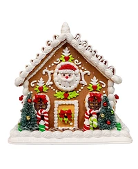 Kurt Adler 9-Inch Battery Operated Gingerbread House