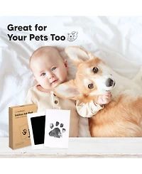 KeaBabies 1pk Inkless Ink Pad for Baby Hand and Footprint Kit, Clean Touch Dog Paw, Dog Nose Print Kit, Baby & Pet Safe