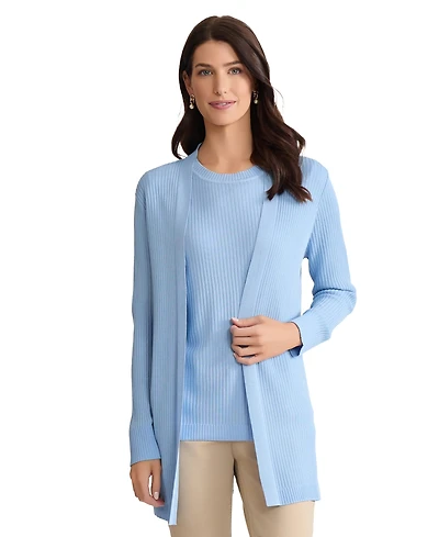 Jones New York Women's Sutton Long-Sleeve Cardigan