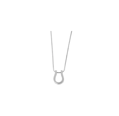 Horse Shoe Petal Pendant
