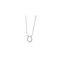 Horse Shoe Petal Pendant